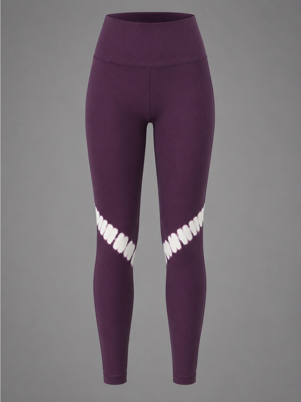 PINK Victoria's Secret Plum Tie-Dye Band Leggings
